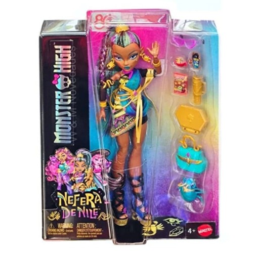 Monster High Mumya Elbisesiyle Nefera De Nile Bebek JDR48 Monster High Mumya Elbisesiyle Nefera De Nile Bebek JDR48